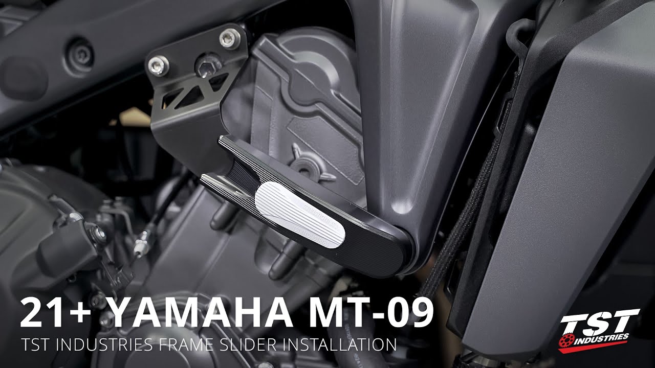How to Install TST Frame Sliders for 2024+ Yamaha MT-09 by TST Industries
