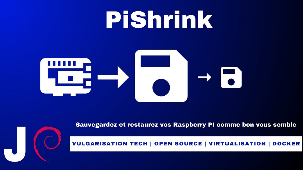 PiShrink - R&eacute;duisez la taille de vos images Raspberry PI - Sauvegarde, reduction, restauration