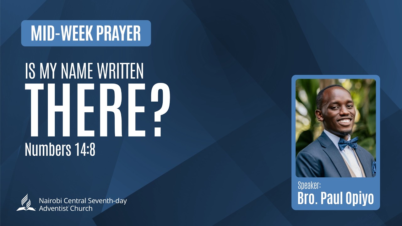Is My Name Written There? - Bro. Paul Opiyo | Feb 18, 2026