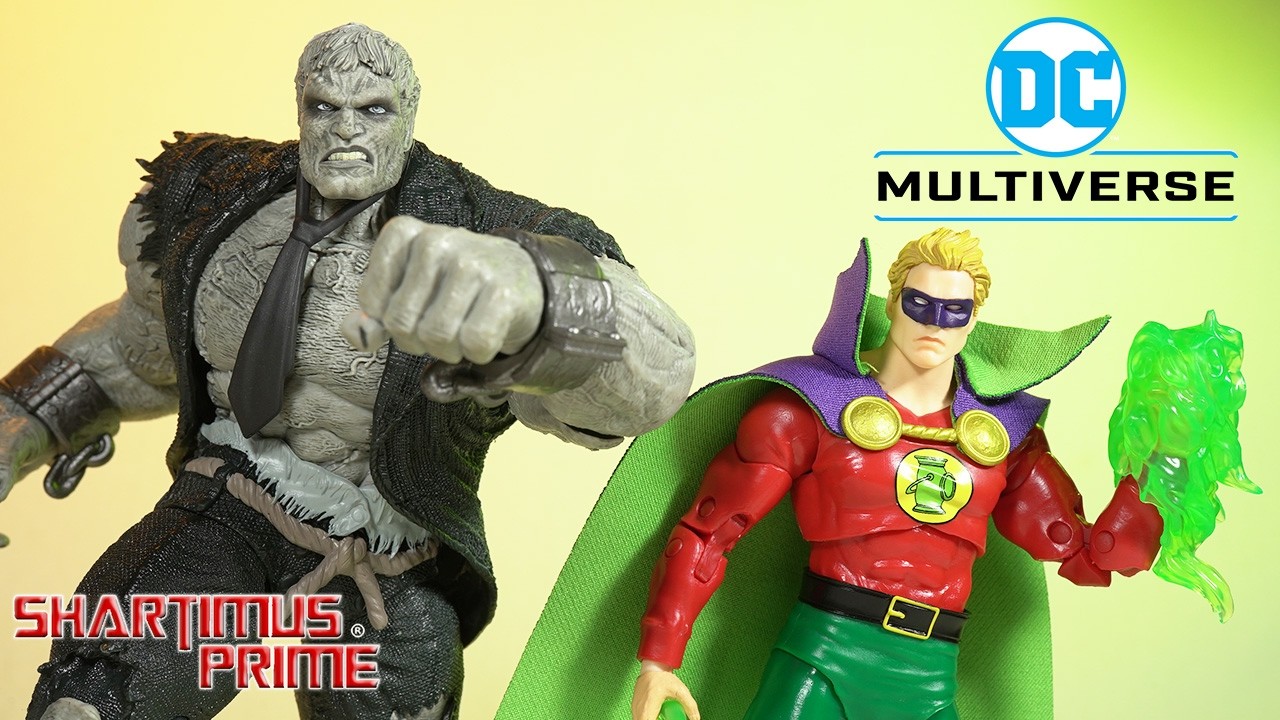 Обзор фигурок DC Multiverse Solomon Grundy и Green Lantern от McFarlane Toys без монтажа