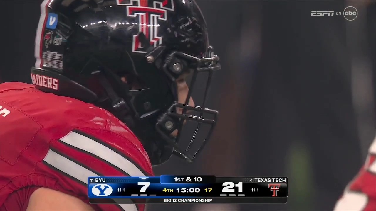 Ben Roberts vs BYU 2025 Big 12 Championship - Bear Hunter