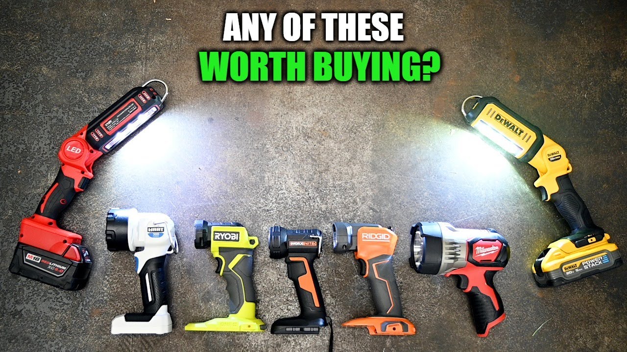 Power Tool Flashlights are Terrible