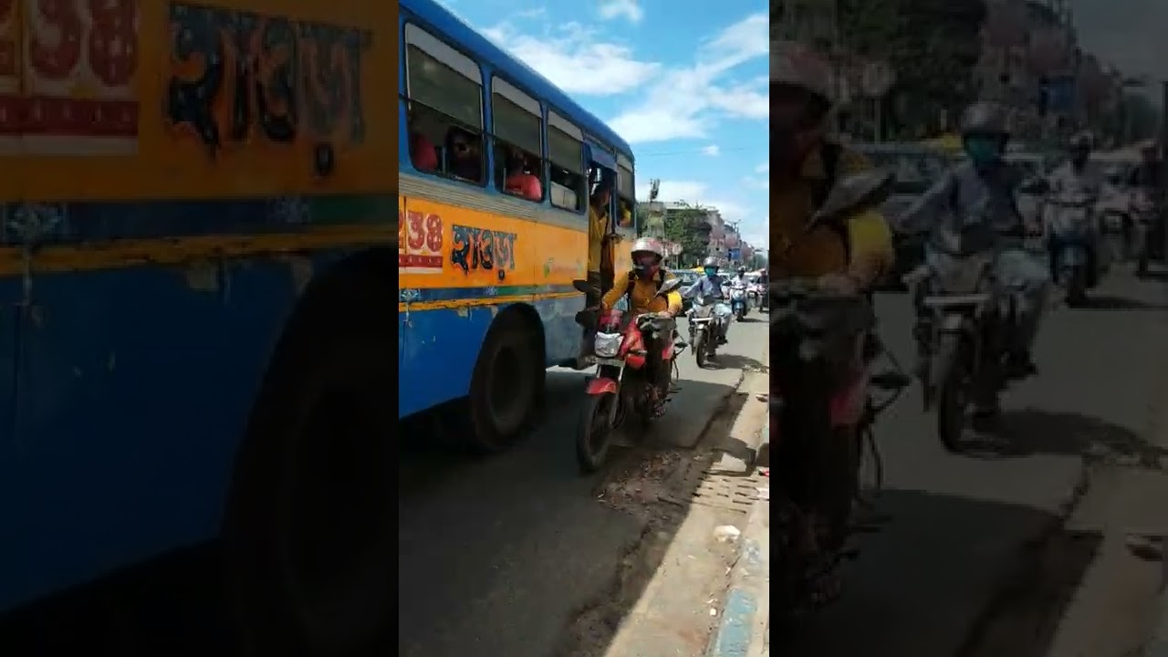 City Sound | Mega City | Traffic Horns | People's Ambiance | MG Road Kolkata West Bengal