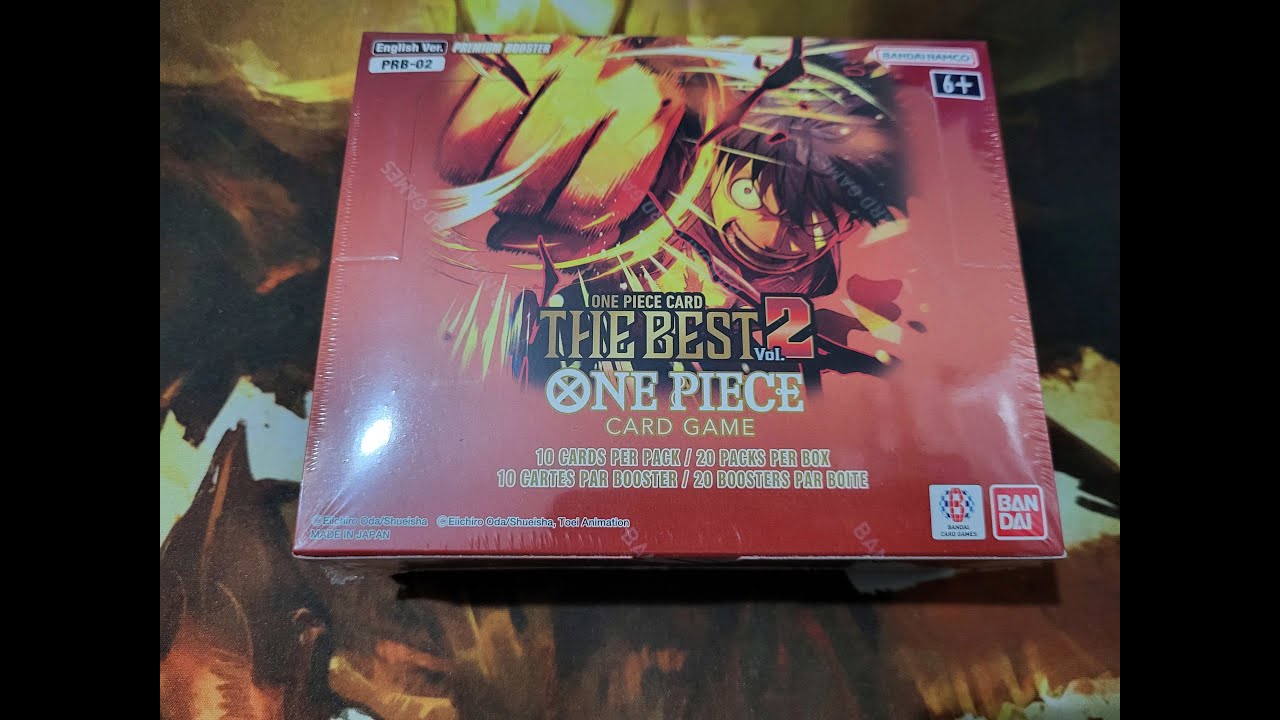 PREMIUM BOOSTER -ONE PIECE CARD THE BEST vol.2 BOX OPENING