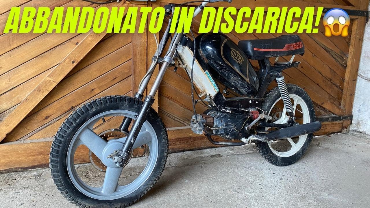 HO TROVATO UN MOTORINO DA MONFERRAGLIA ABBANDONATO [e.p1]