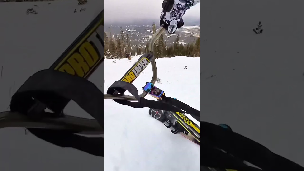 Riding with the Tahoe crew was a blast! #skibyk #skibike #skibiking