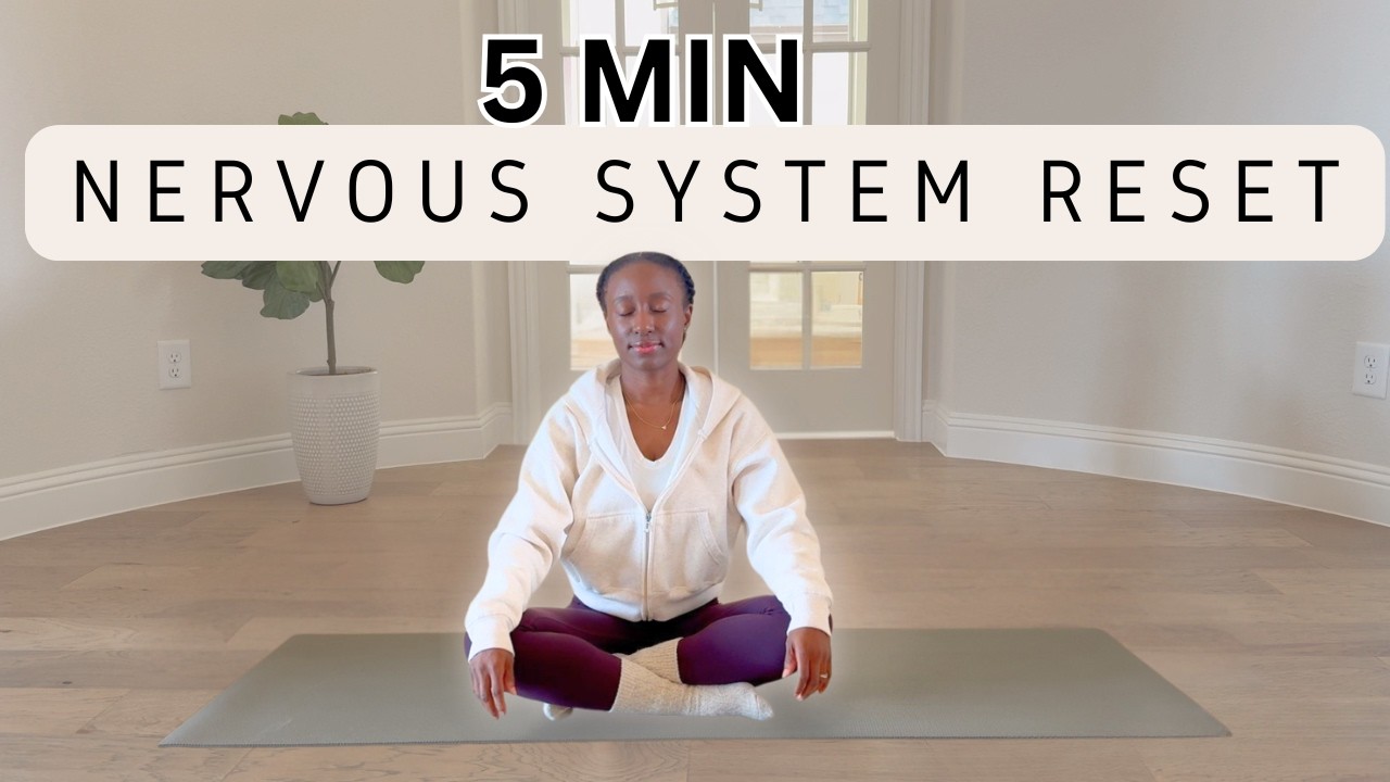 5-Minute Nervous System Reset | Gentle Guided Meditation for Stress Relief