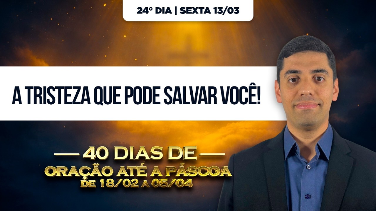 DEVOCIONAL DE HOJE - 13/03 ☀️ (SEXTA) | Pr. Guilherme Grando