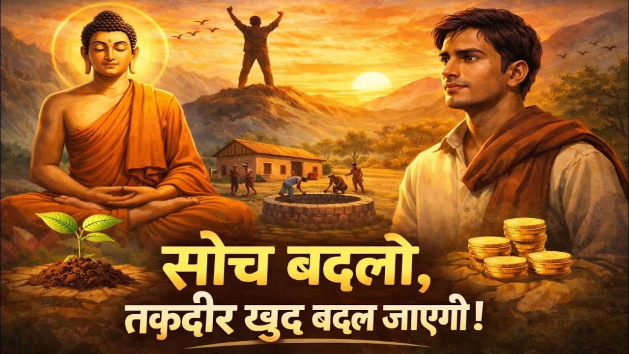 सोच बदलो तक़दीर खुद बदल जाएगी जीवन में | Best Buddhist Motivation quotes For Success in Your Life