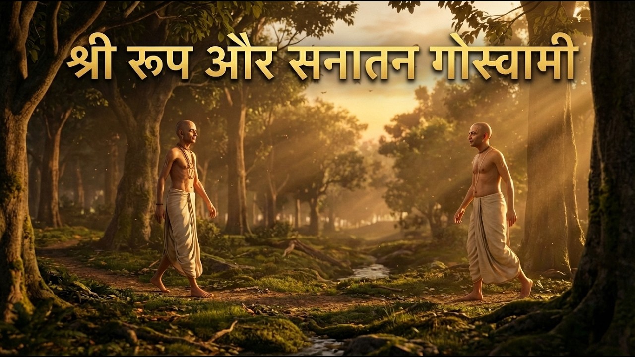 श्री रूप और सनातन गोस्वामी || The Untold Story of Rupa & Sanatan Goswami || Animation Short Film