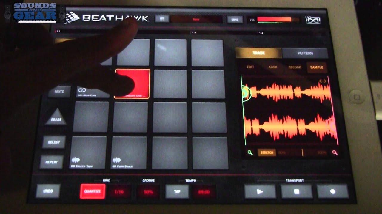 Review: UVI BeatHawk Mobile Music Production Studio for iPad - SoundsAndGear.com