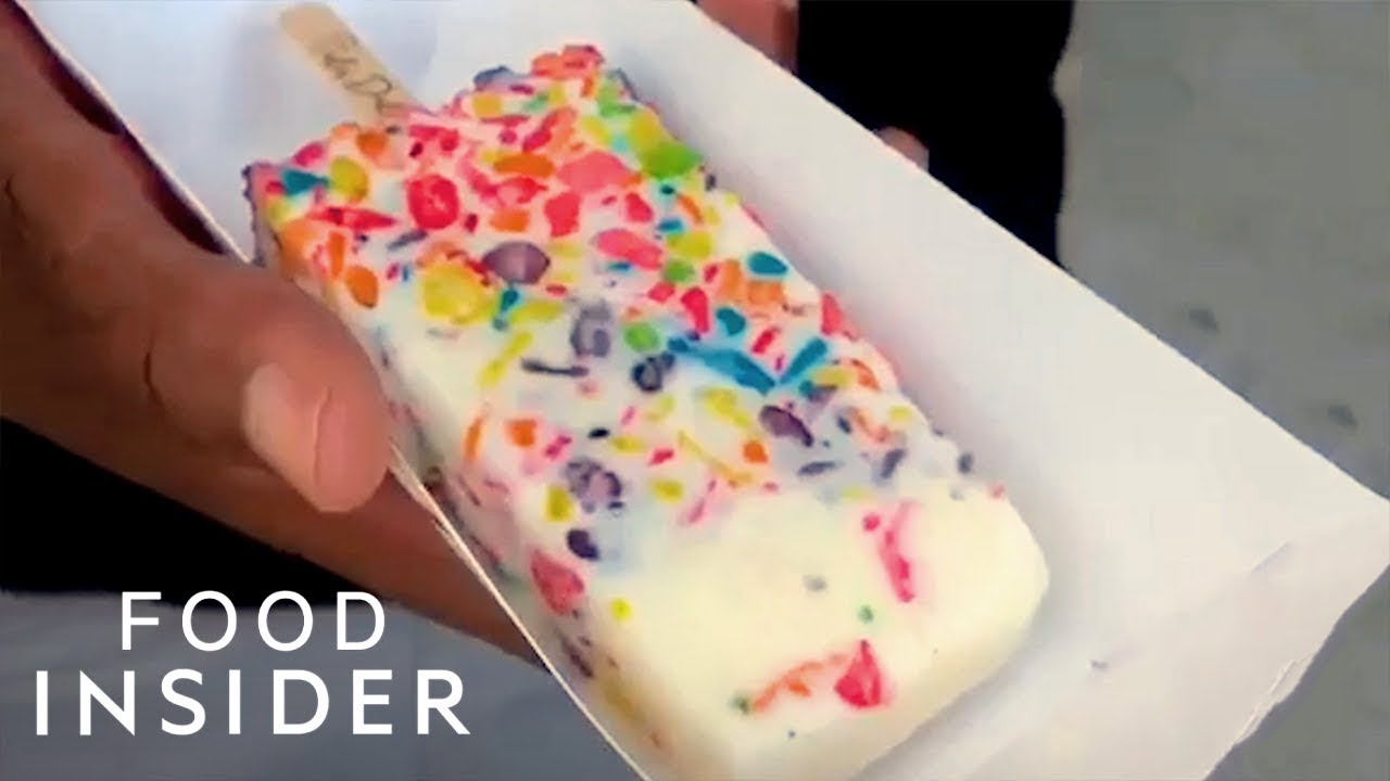 How Cereal Popsicles Are Made