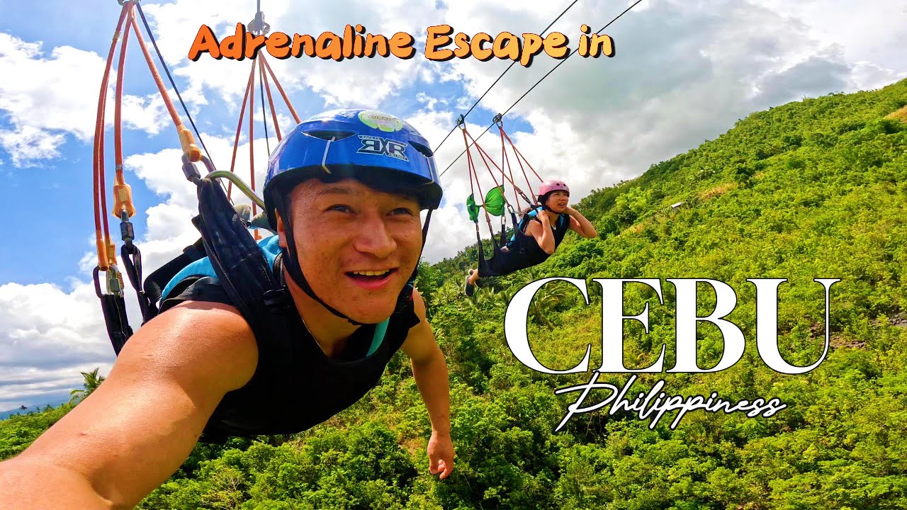 Epic Cebu Adventures You Must Try!  Zipline, Whale Sharks & Canyoneering, ll Philippines Vlog 2025