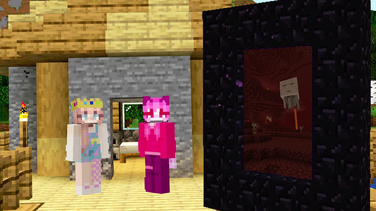 WE *HAVE* TO GO TO THE NETHER...
