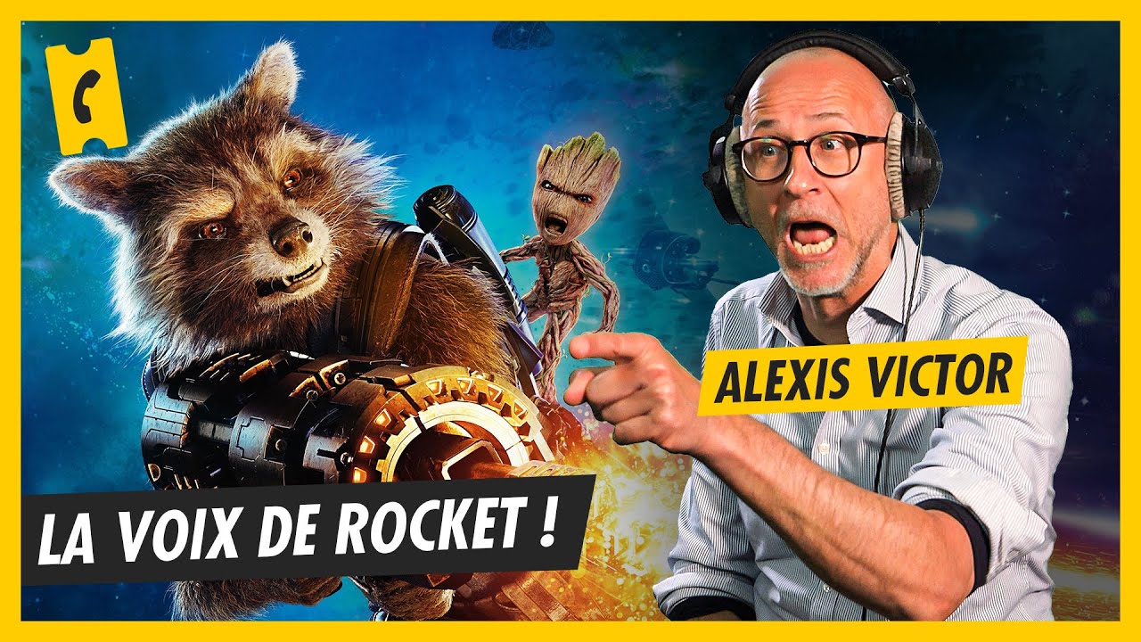 La VF de Rocket Raccoon nous raconte la création de cette voix iconique ! Alexis Victor