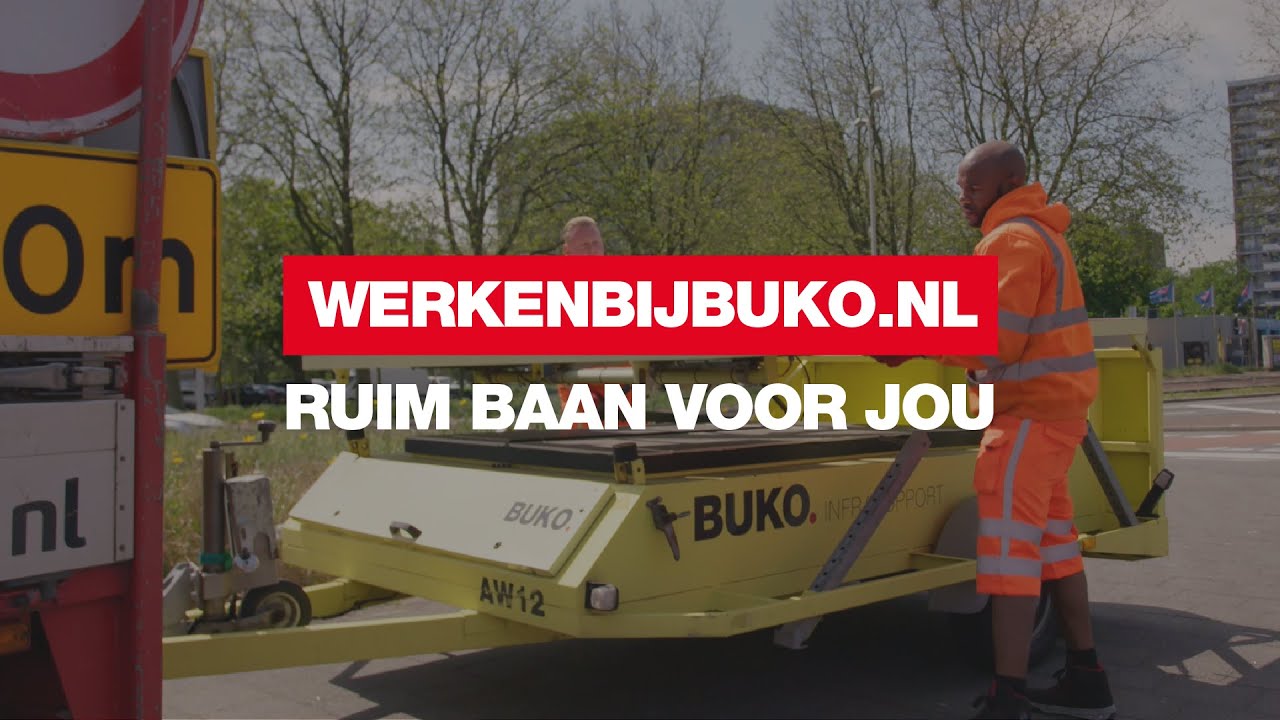 Een dag op pad met onze Vakmannen Verkeersmaatregelen in Den Haag | www.werkenbijbuko.nl