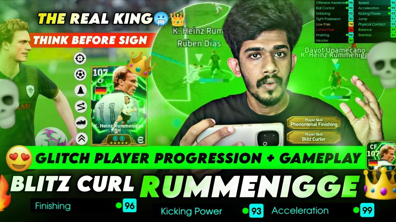 108 Blitz Curl Beast RUMMENIGGE👑😍🤯 insane First impression 💀 in Efootball26🔥🔥The Real King is here🥶🥶