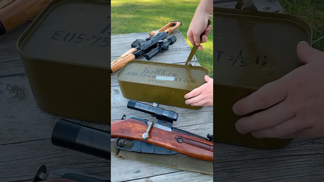 Opening a Can of Russian 7,62ЛПСГЖ Ammo