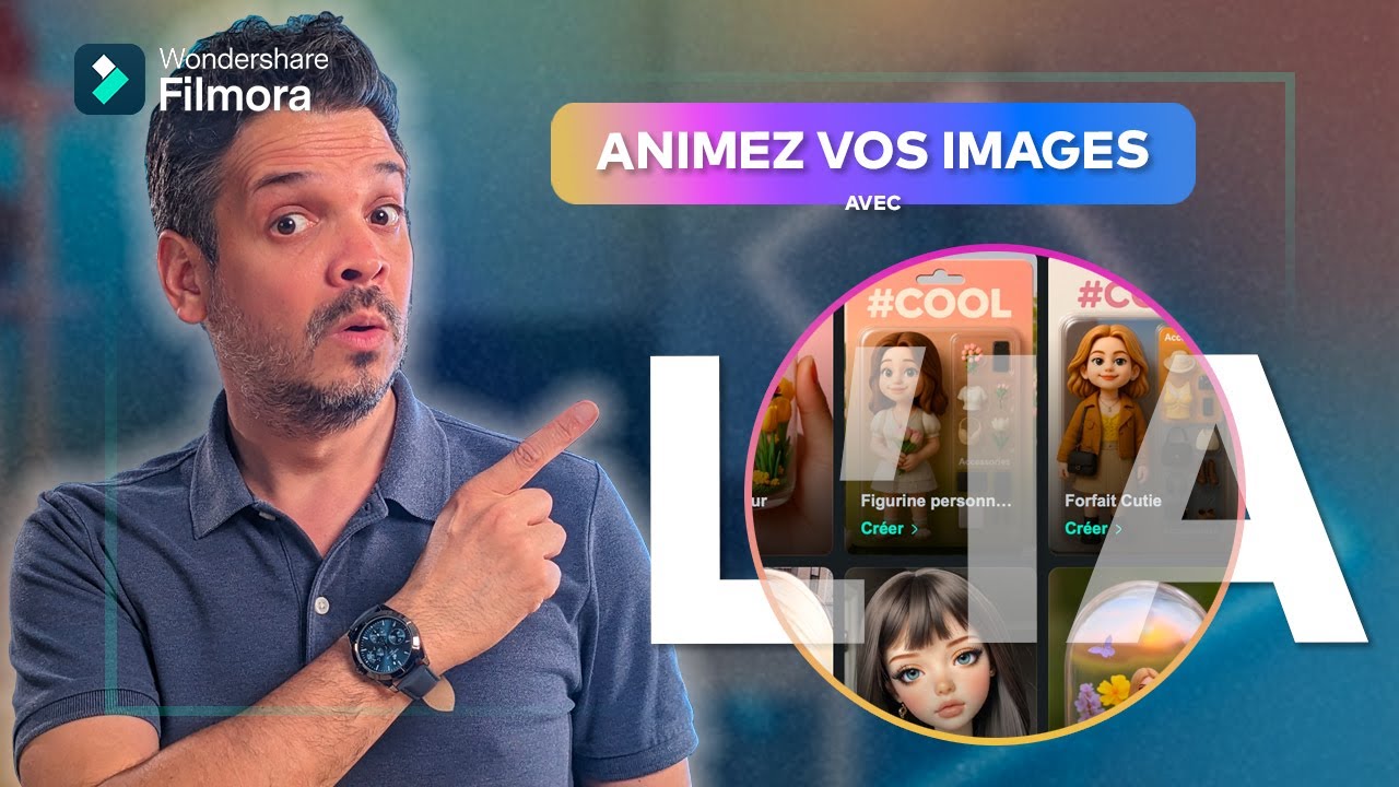 Cr&eacute;e des vid&eacute;os &Eacute;POUSTOUFLANTES avec l'IA de Filmora (Tuto Complet !) 🤯