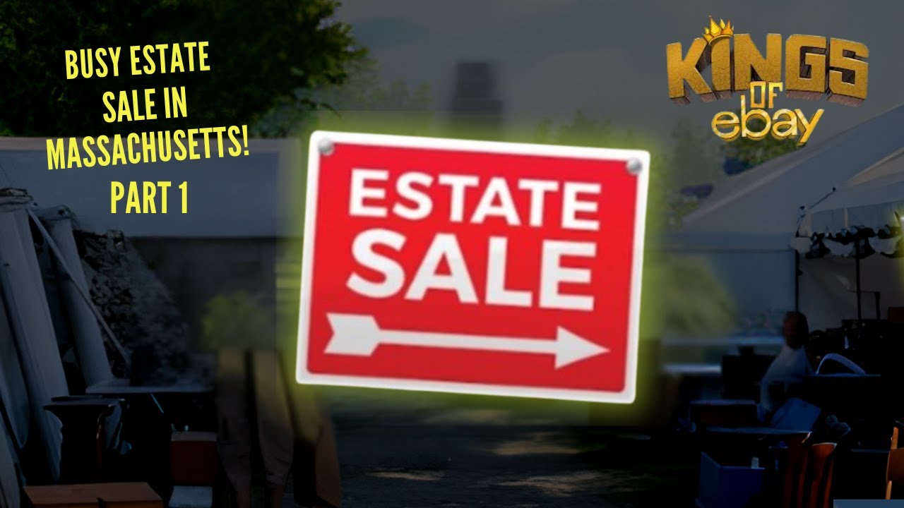 Busy Estate Sale in Massachusetts! part 1