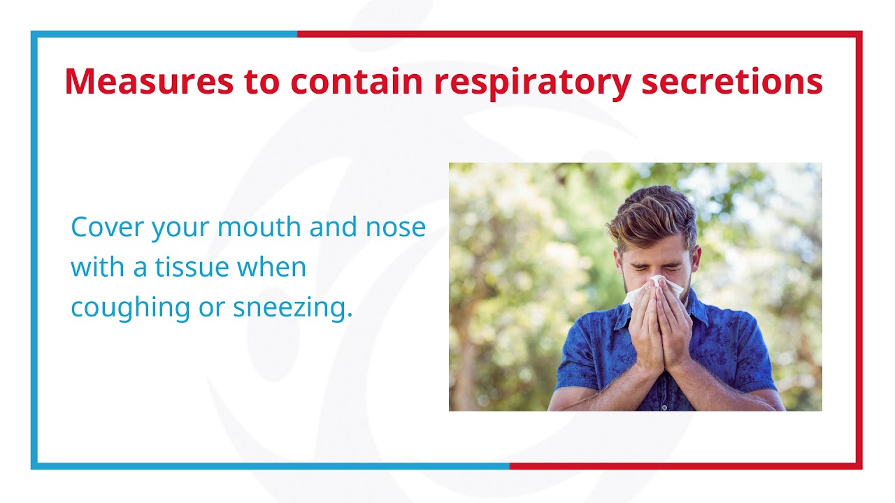 15  Infection Control Course | Module 3 Standard Precautions Respiratory Hygiene & Cough Etiquette