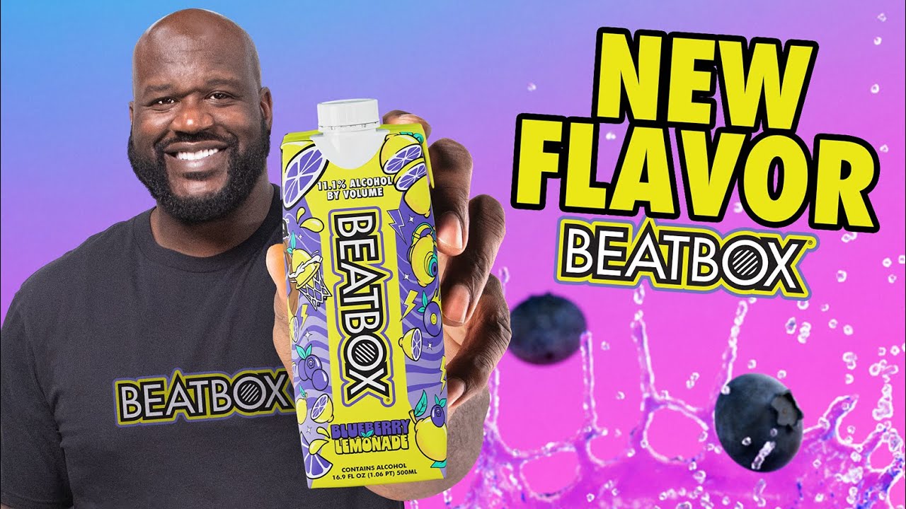 Shaq's NEW BeatBox Lemonade Line is BIG, BOLD and MADE FOR LEGENDS 🫐🍋 | 🚨 NEW FLAVOR DROP🚨
