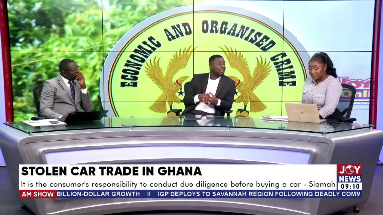Stolen Car Trade in Ghana: EOCO tackles vehicle theft amid Interpol warning | The Big Stories