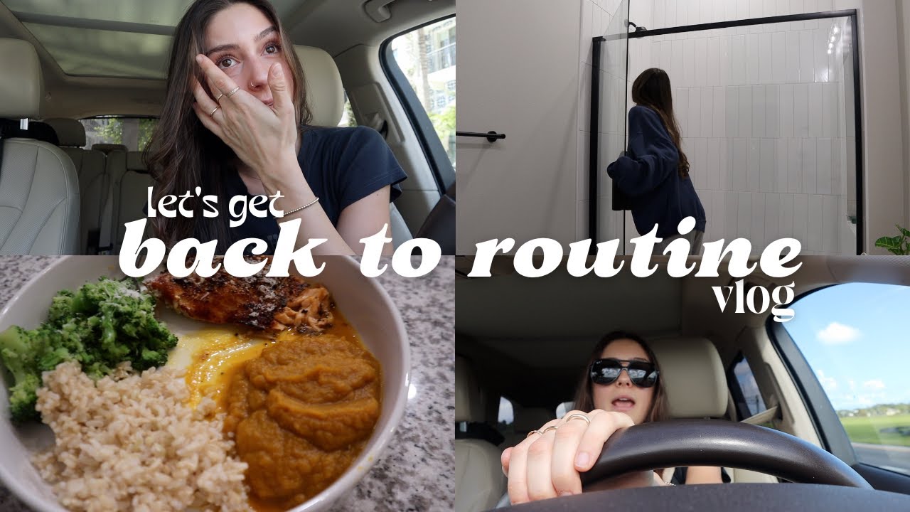 GETTING BACK TO ROUTINE VLOG: resurfacing emotions, doctors appt & creepy gas station story!