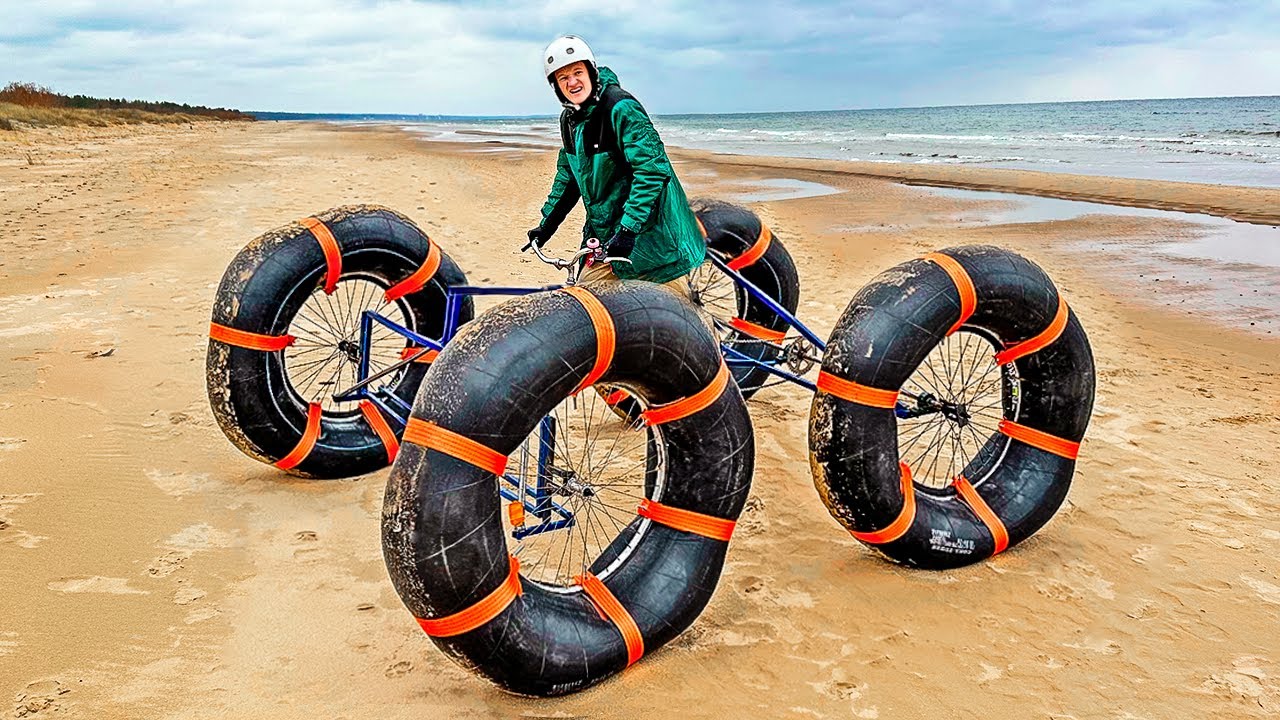 Pedal-powered off-road ATV 🚴‍♂️