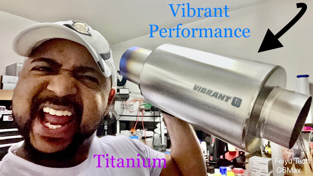🔥 New Vibrant Titanium Exhaust set up.