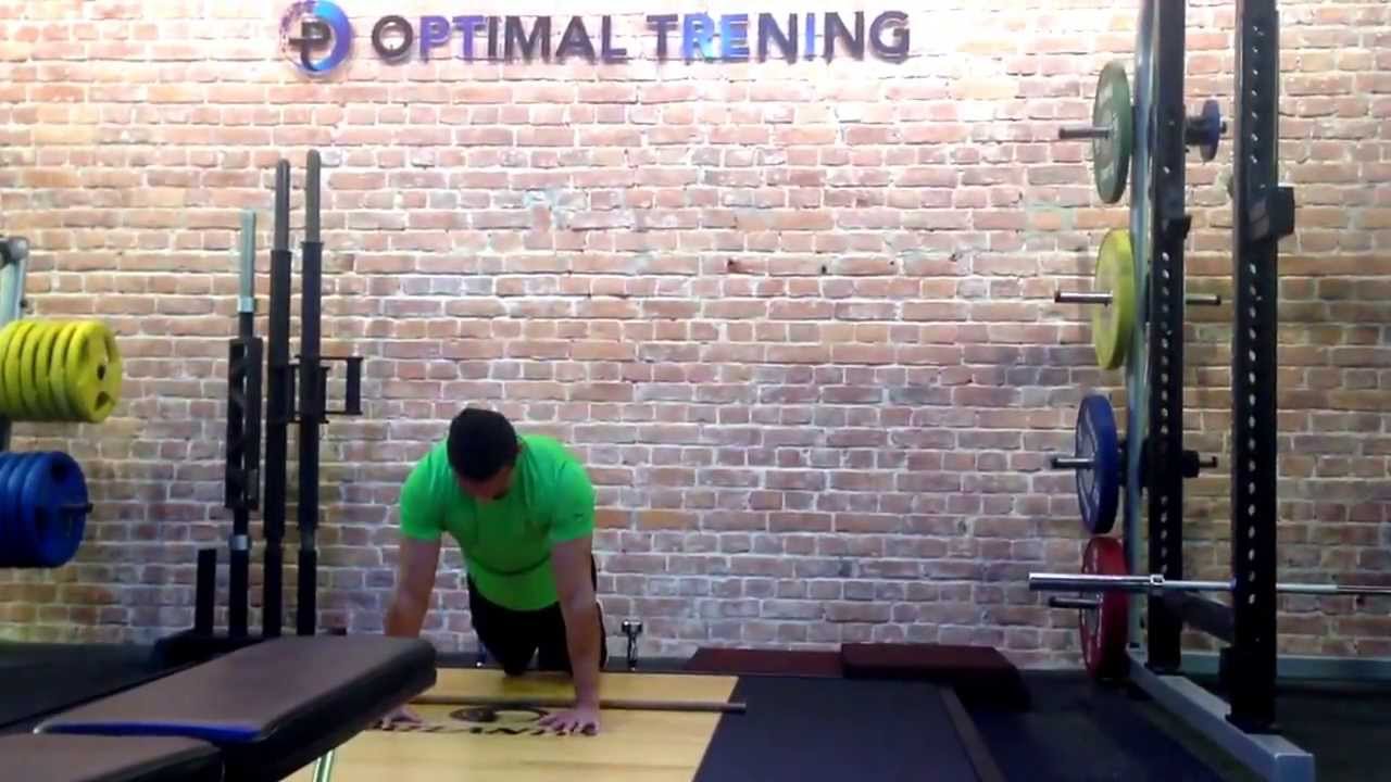 Dynamisk oppvarming overkropp