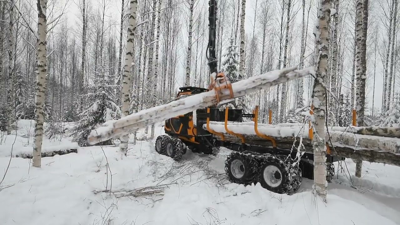 Kinetic K437 pienmetsäkone Metsä Säämänen