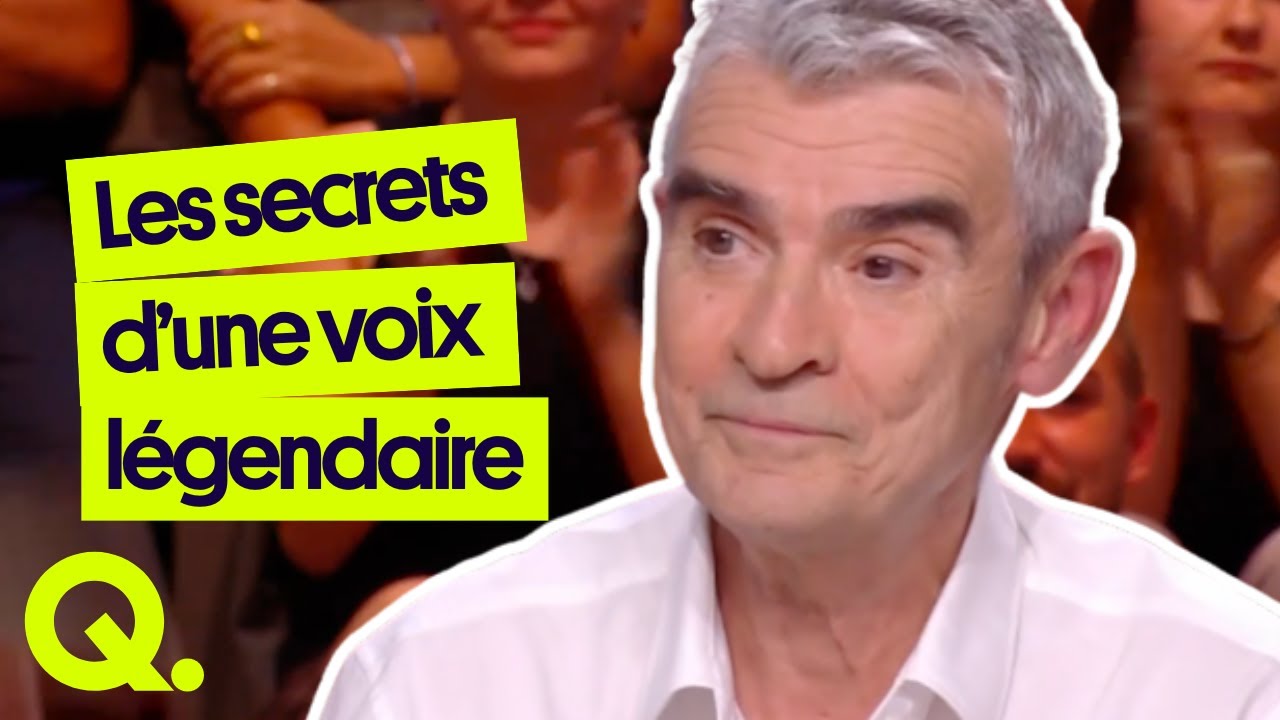 Fabrice Drouelle dévoile les secrets de sa voix légendaire dans 