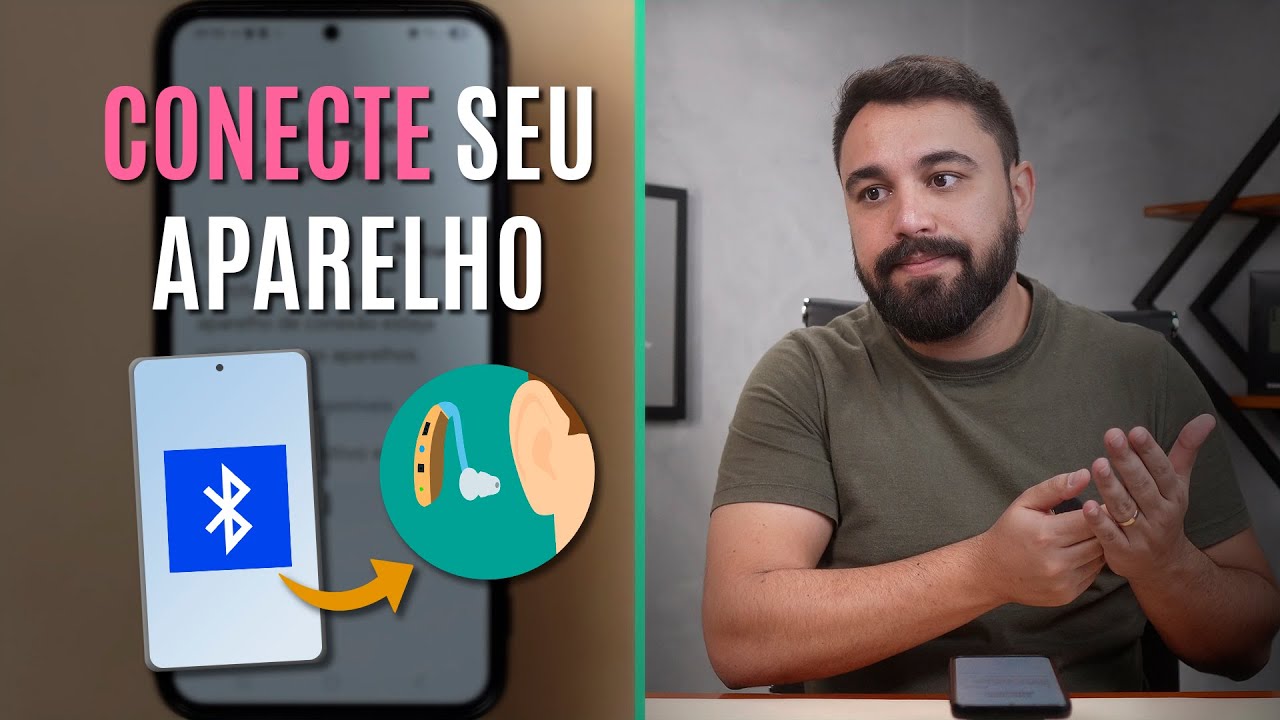 COMO CONECTAR UM APARELHO AUDITIVO NO CELULAR PELO BLUETOOTH