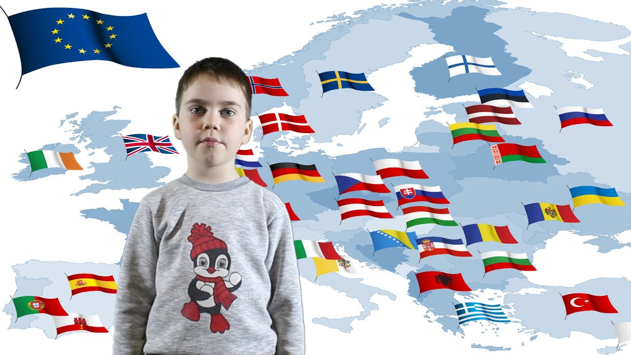 Прапори та столиці країн світу (Європа)