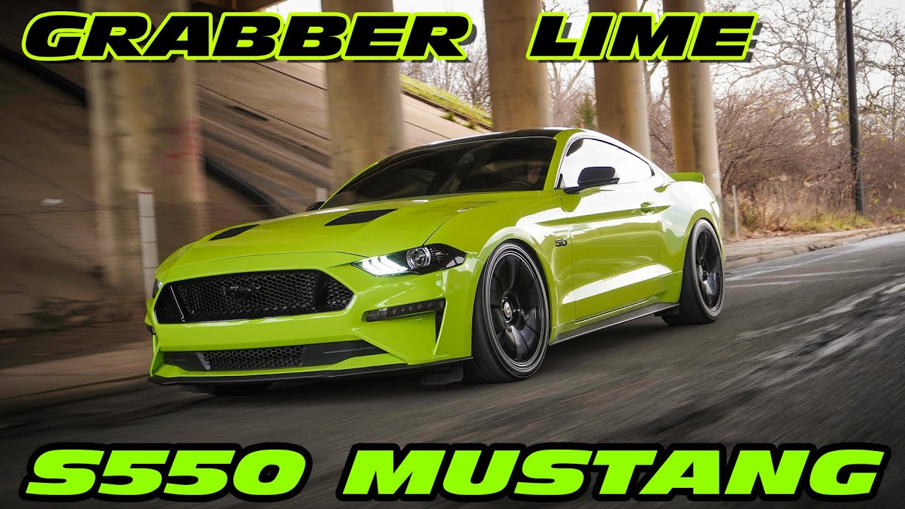 JEREMYS GRABBER LIME S550 MUSTANG - IRVIN_MEDIA
