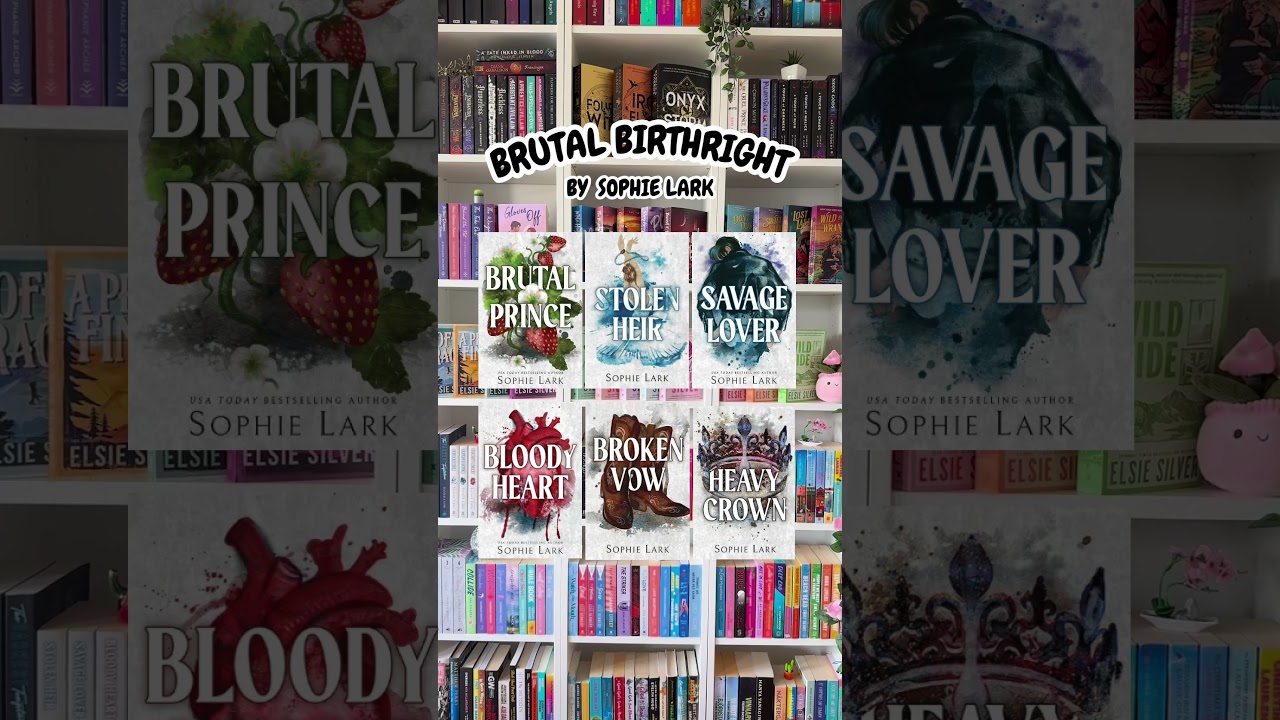 BRUTAL BIRTHRIGHT SERIES #booktok #booktube #books #bookseries #mafiaromance #romancebooks