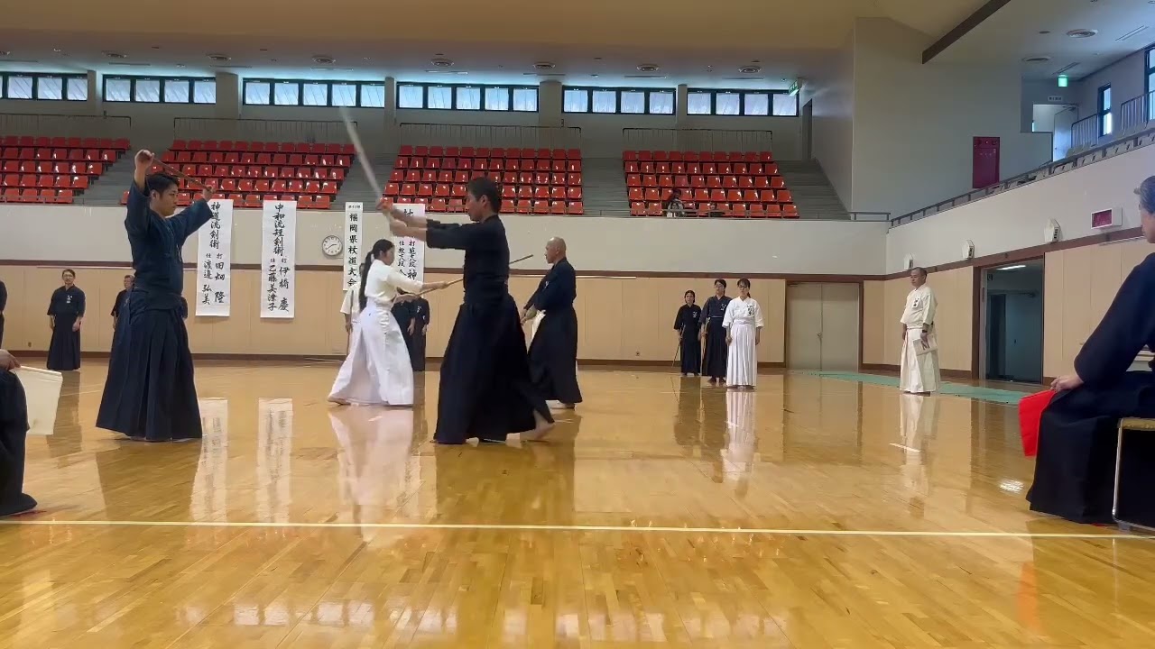令和7年7月第44回福岡県杖道大会二段の部決勝