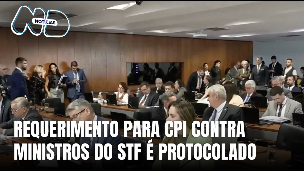 Senado recebe requerimento de CPI sobre condutas de ministros do STF