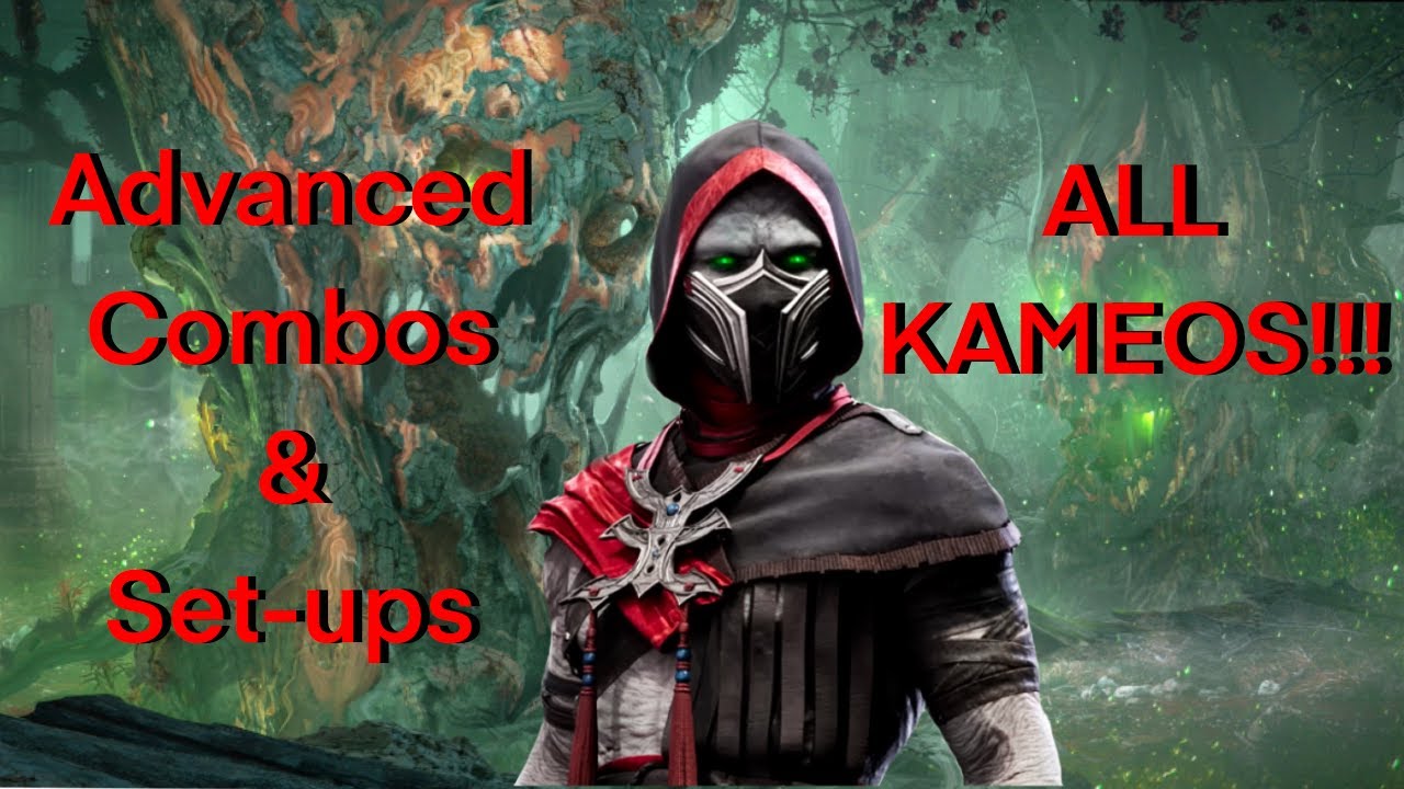 Ermac Advanced Combos and Set-ups!!! ALL KAMEOS!!!