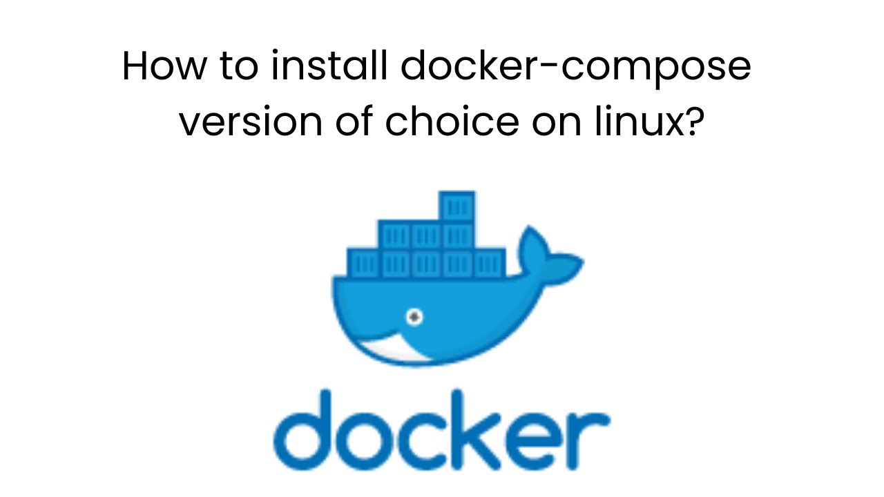 Install docker compose desired/latest version on ubuntu