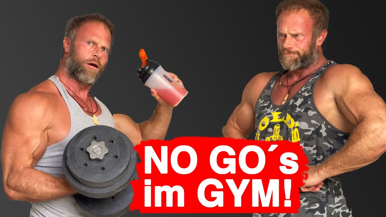 TOP 5 FEHLER IM GYM! - Vermeide dies im Training! Tu das nicht!