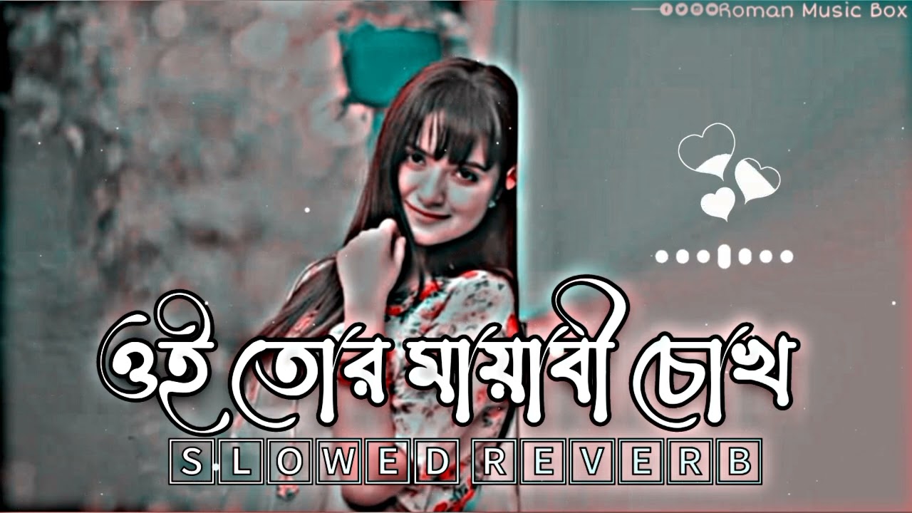 Oi Tor Mayabi Chokh | ওই তোর মায়াবী চোখ | (Slowed+Reverb) Bangla Lofi Song | Bangla Song 2023