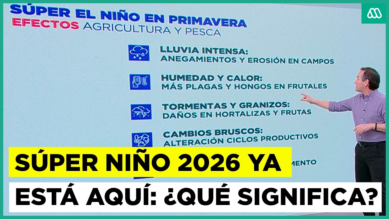 El 'S&uacute;per Ni&ntilde;o' 2026 ya est&aacute; aqu&iacute;: &iquest;qu&eacute; tan intenso ser&aacute; esta temporada?