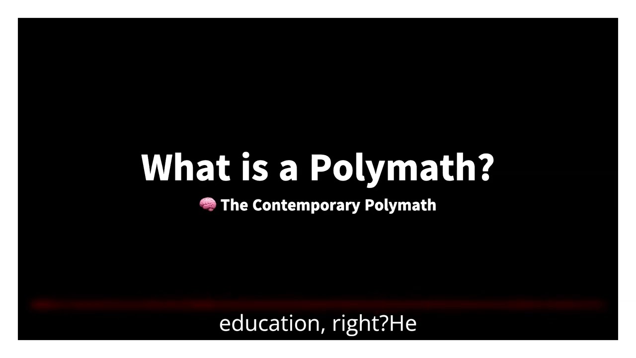 🧮 What is a Polymath?