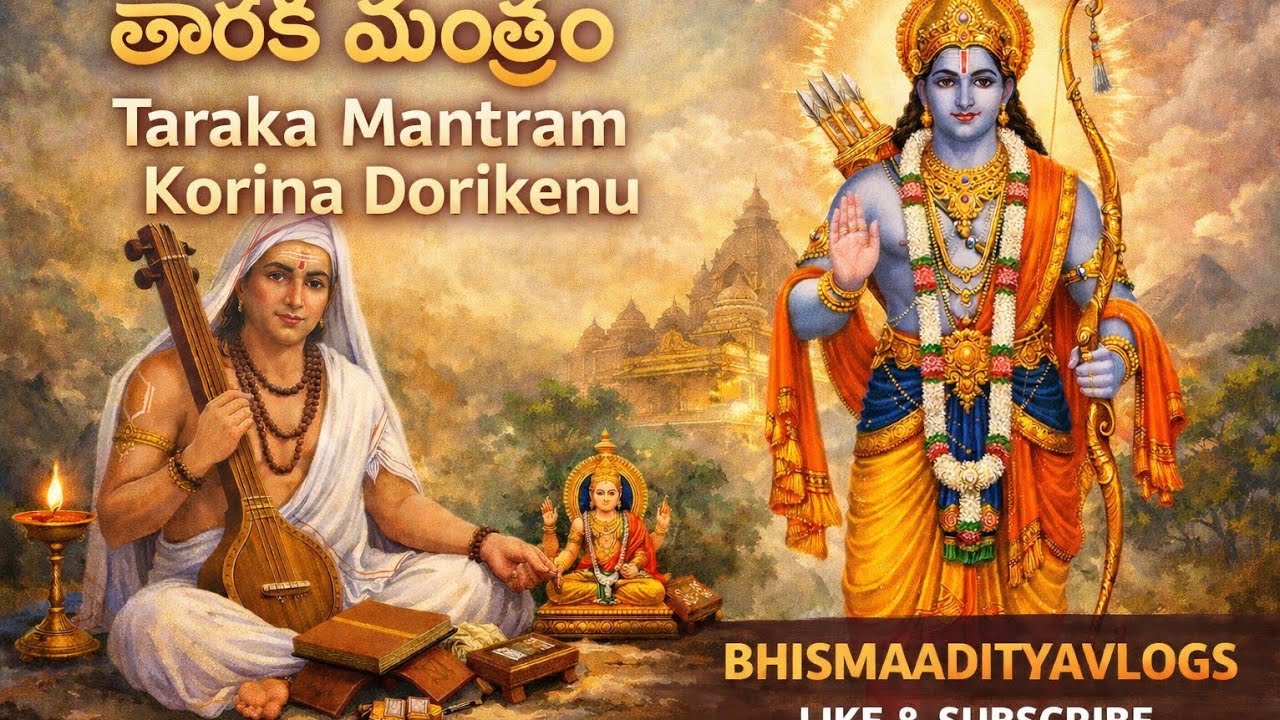 తారక మంత్రం కోరిన | Taraka Mantram Korina | Tyagaraja Keerthana | Lord Rama Song