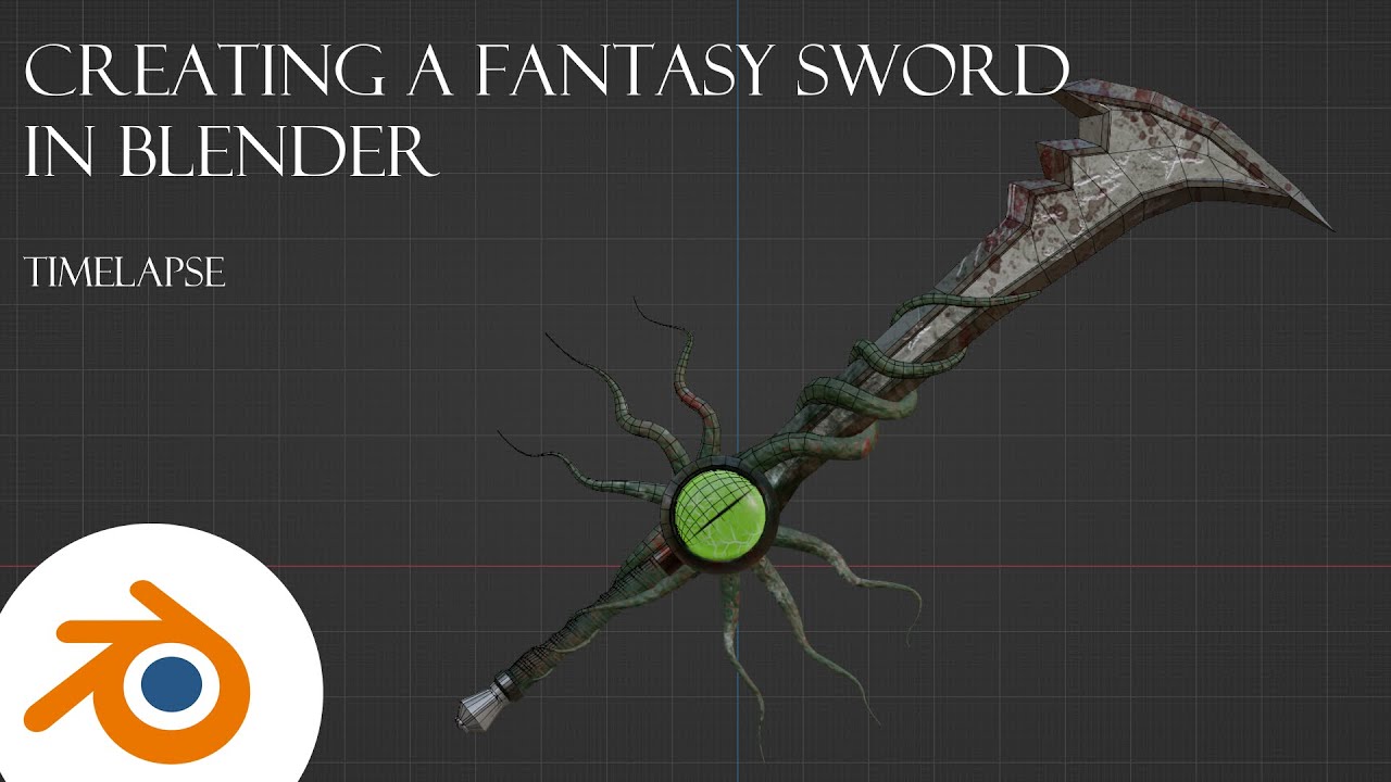 Making a Fantasy Sword in Blender