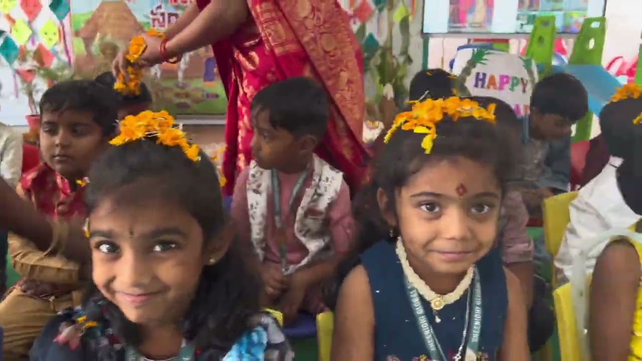 Pongal celebration 🎉 shreenidhi school