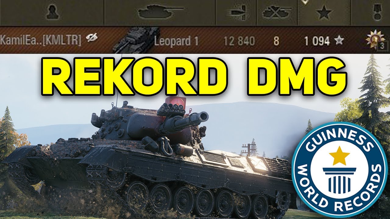 M&Oacute;J NOWY REKORD USZKODZEŃ w World of Tanks