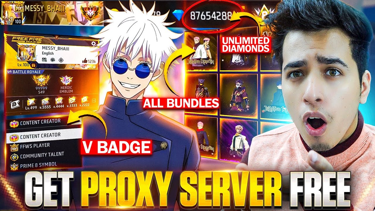 Latest Proxy Server After OB52 Update !! NEW VERSION  😍✨
